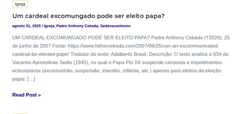 Arquivo de Igreja - Página 11 de 17 - O Recolhedor - 保存されたスクリーンショット