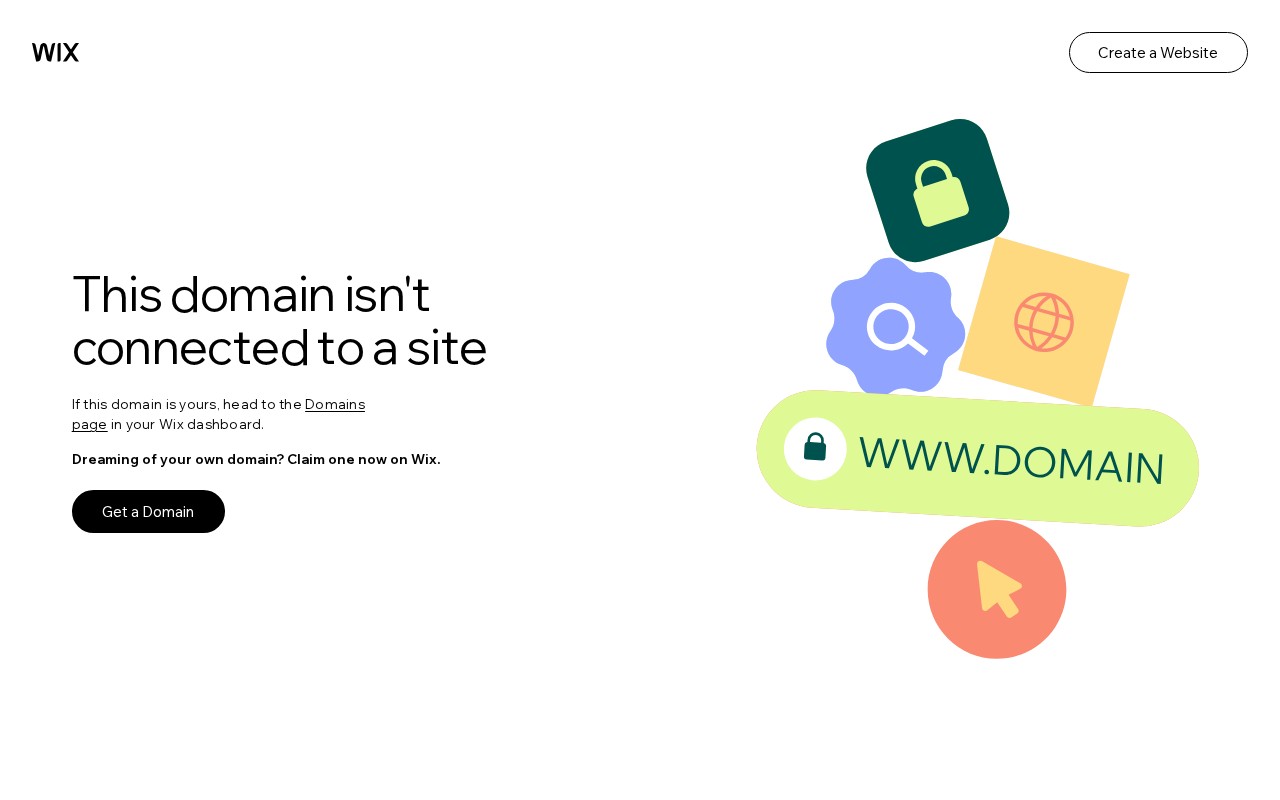 Reconnect Your Domain | Wix.com - 保存されたスクリーンショット