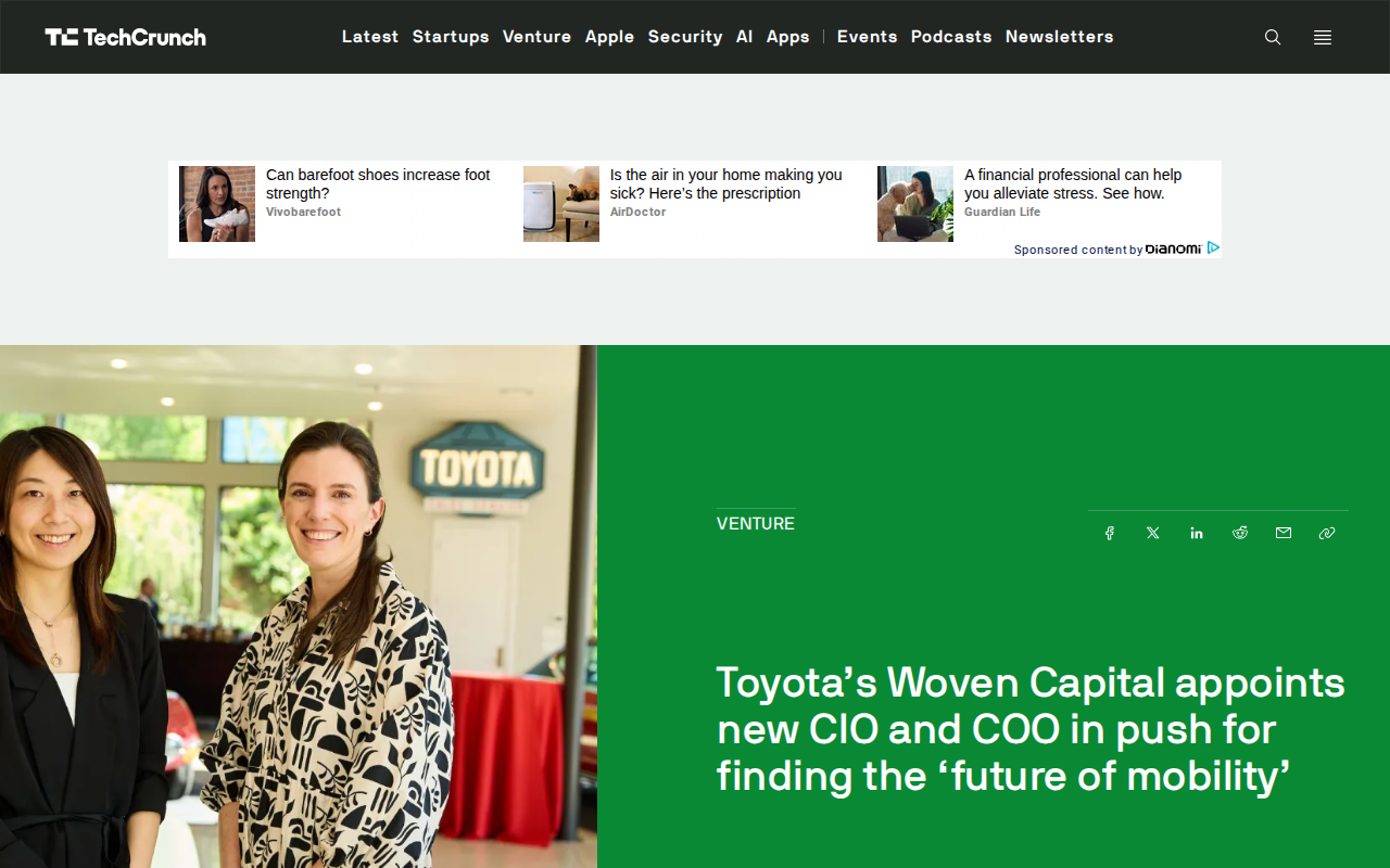 Anthropic is having a month | TechCrunch - Saved screenshot