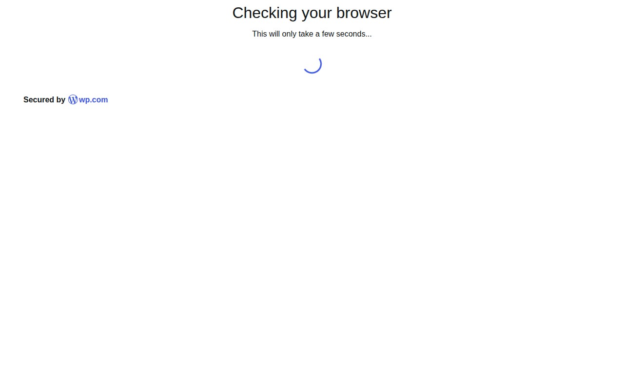 Checking your browser... - 保存されたスクリーンショット