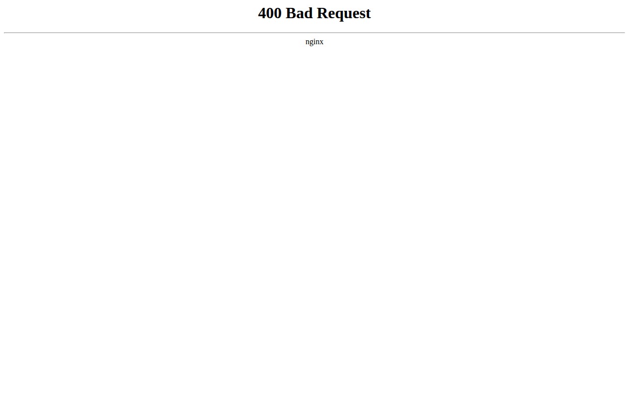 400 Bad Request - 保存されたスクリーンショット