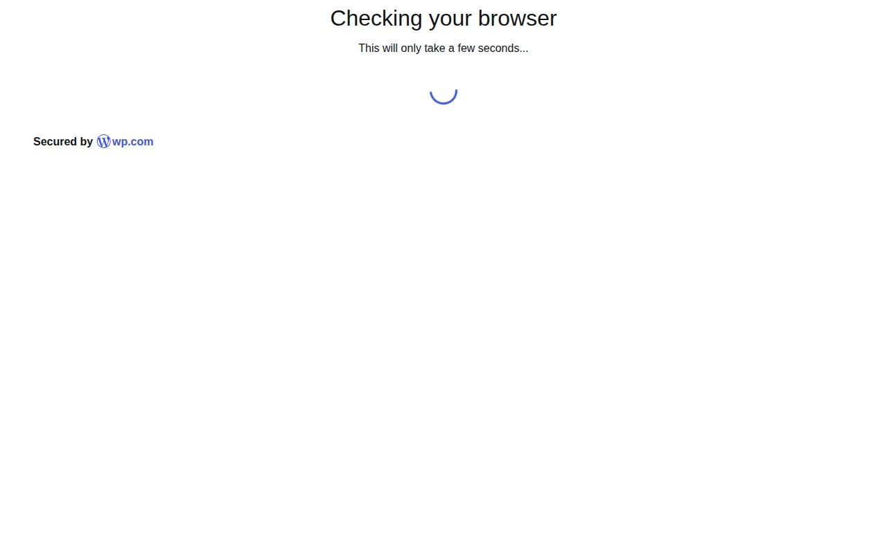 Checking your browser... - 保存されたスクリーンショット