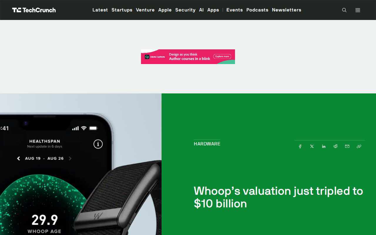 Uber increases stake in WeRide as robotaxi partnership ramps up in Dubai | TechCrunch - Saved screenshot