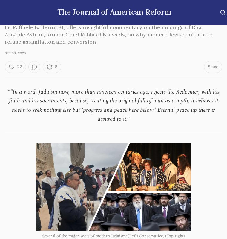 Why the Jews Remain Jews — Ballerini, 1892 - 保存されたスクリーンショット