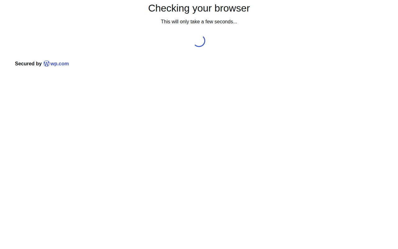 Checking your browser... - 保存されたスクリーンショット